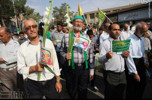 راهپیمایی سادات در بیرجند به مناسبت عید غدیر+گزارش تصویری