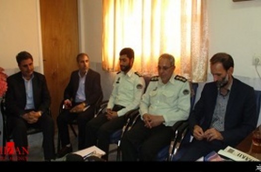 برگزاری جلسه تعامل اداره زندان با یگان‌های امدادی شهرستان قاینات