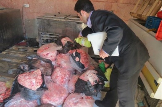 ضبط و توقیف 10 تن مرغ و گوشت در شهرستان بیرجند
