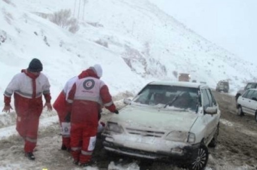 امدادرسانی به 2 هزار نفر گرفتار در برف و یخبندان خراسان جنوبی