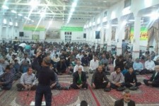 جشن سرور در شب میلاد منجی عالم بشریت درهیئت صاحب الزمانی بشرویه به پا شد