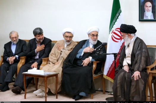 دیدار رئیس و مسئولان دستگاه قضائی با رهبر انقلاب اسلامی