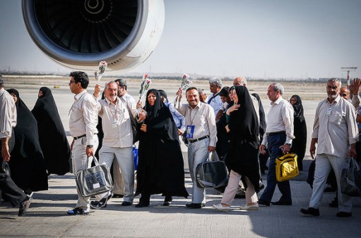 سهم ایران‌ایر در انتقال زائران به ۷۷ درصد رسید/ اعزام حجاج در چهار فرودگاه کشور پایان یافت‌