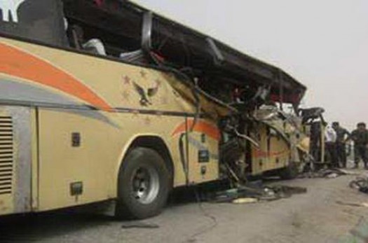 یک کشته و 46 زخمی در تصادف جاده دیهوک - طبس خراسان جنوبی