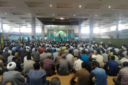 گزارش تصویری از نمازجمعه شهرستان بیرجند(95/06/03)