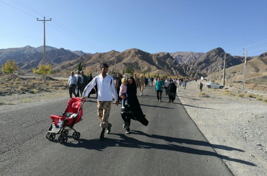 برگزاری همایش پیاده‌روی خانوادگی در خراسان جنوبی
