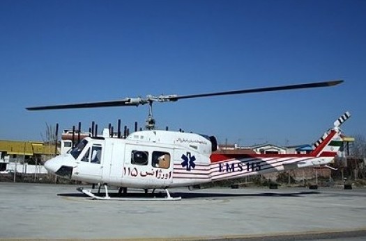 امدادرسانی به 110 بیمار توسط اورژانس هوایی خراسان‌جنوبی