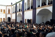 عزاداری هیئات مذهبی در حسینیه امام‌رضا(ع)