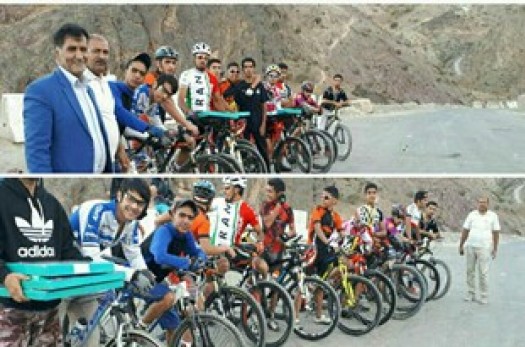 حسن‌پور قهرمان دوچرخه‌سواری کوهستان بیرجند شد