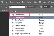 چگونه به فتوشاپ فونت اضافه کنیم