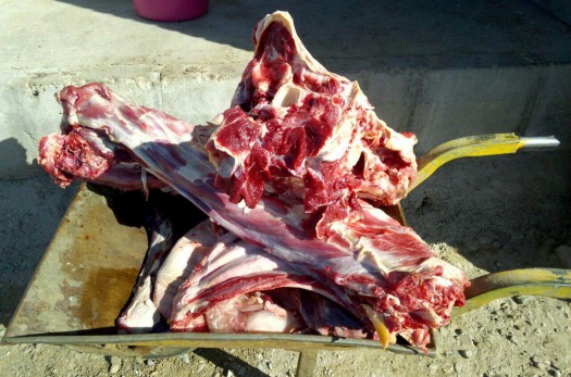 معدوم سازی 80 کیلوگرم گوشت قرمز در نهبندان
