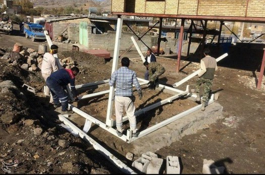 بهسازی ۹ روستای زلزله زده استان کرمان به سپاه خراسان جنوبی واگذار شد