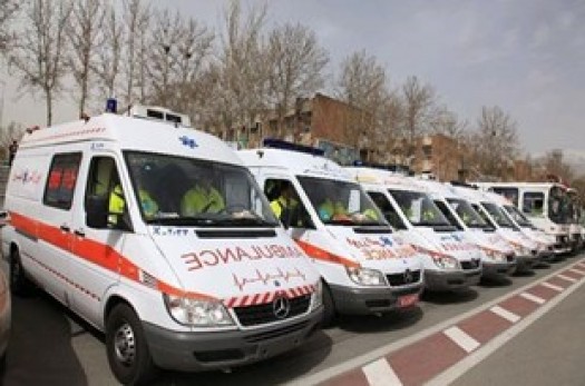 خدمات‌رسانی اورژانس طبس به ۲۹۱ بیمار در طرح امداد نوروزی/ ۷ مصدوم با بالگرد جابجا شدند