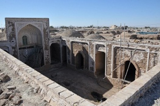 مرمت خانه‌های تاریخی یزدانی سرایان