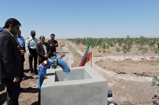 ۳ پروژه آبیاری نوین با اعتبار بیش از ۶۰۰ میلیون تومان در فردوس به بهره‌برداری رسید