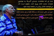 رواج فشار روانی در جامعه با ورود آمریکا به موضوع محمدثلاث