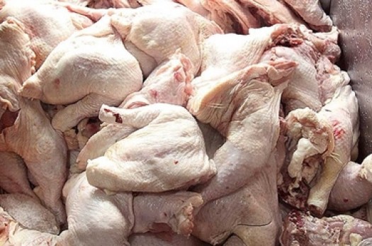 توقیف 2 تن ران مرغ منجمد فاقد مجوز در شهرستان بیرجند