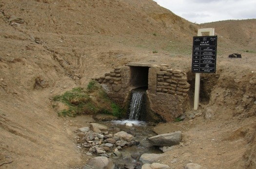 14 قنات روستایی خوسف جان دوباره گرفت