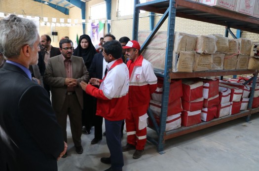افتتاح سوله امدادی شهرستان خوسف