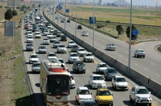 ترافیک در محورهای خراسان جنوبی سنگین است