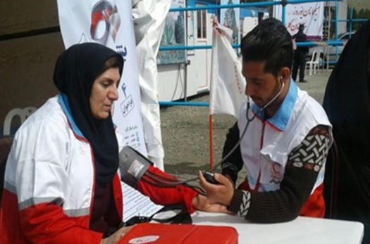 ارائه خدمات درمانی رایگان به زلزله‌زدگان کرمانشاه به مدت 2 روز