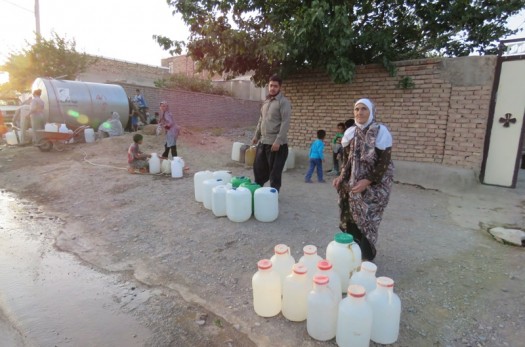 هفت روستای سرایان با تانکر آبرسانی می شود