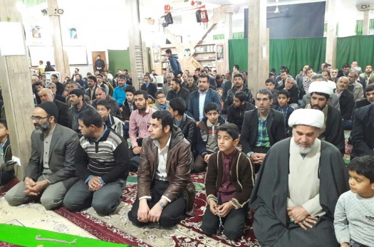 حضور کاروان چهل سال مبارزه با اسلام آمریکایی در مساجد شهرستان بیرجند