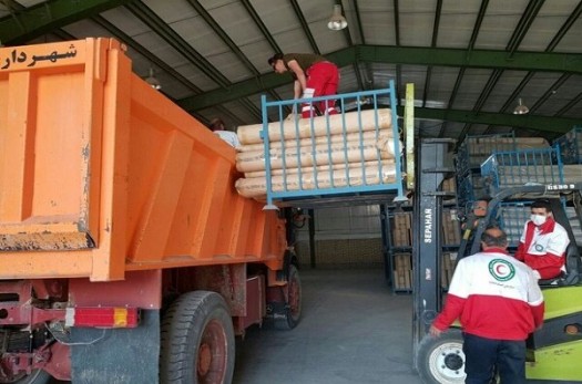 ارسال سومین محموله کمک‌های امدادی خراسان جنوبی به مناطق سیل زده