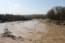 سیلاب در نهبندان باعث آبگرفتگی چند واحد مسکونی شد