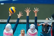 غلبه دختران والیبالیست‌ خراسان‌جنوبی بر خوزستان