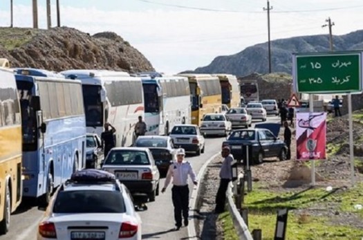 نرخ جابجایی زائران اربعین در مرز مهران اعلام شد