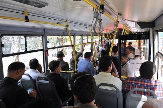 افزایش ۱۷ درصدی مسافران اتوبوس با بازگشایی مدارس/ اتوبوس‌ها در ۲ نوبت ضدعفونی می‌شوند