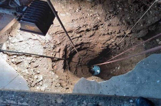 وقوع حادثه در عمق ۱۰ متری چاه در سرایان/ کارگر مصدوم نجات یافت